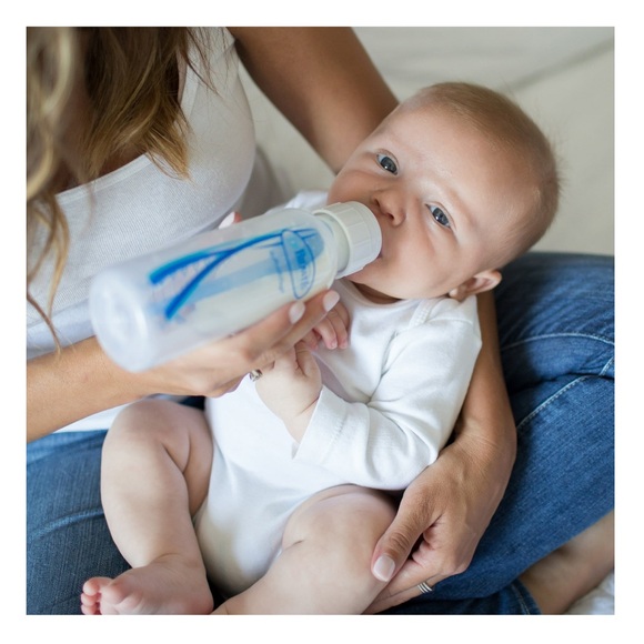 Dr.Brown natural flow 3 pack 8 oz bottles new in box blue - Picture 3 of 9